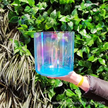 Colorful Clear Alchemy Singing Bowl